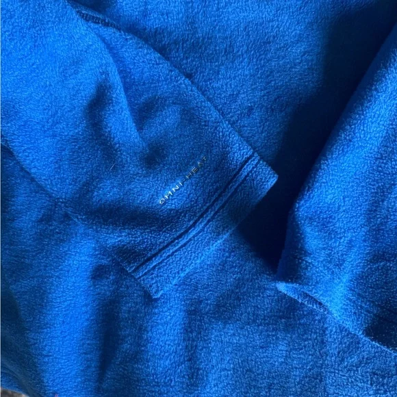 Columbia Womens Fleece Jacket Size L Blue Zip Omni Heat Full Zip, NWOT - Picture 6 of 7